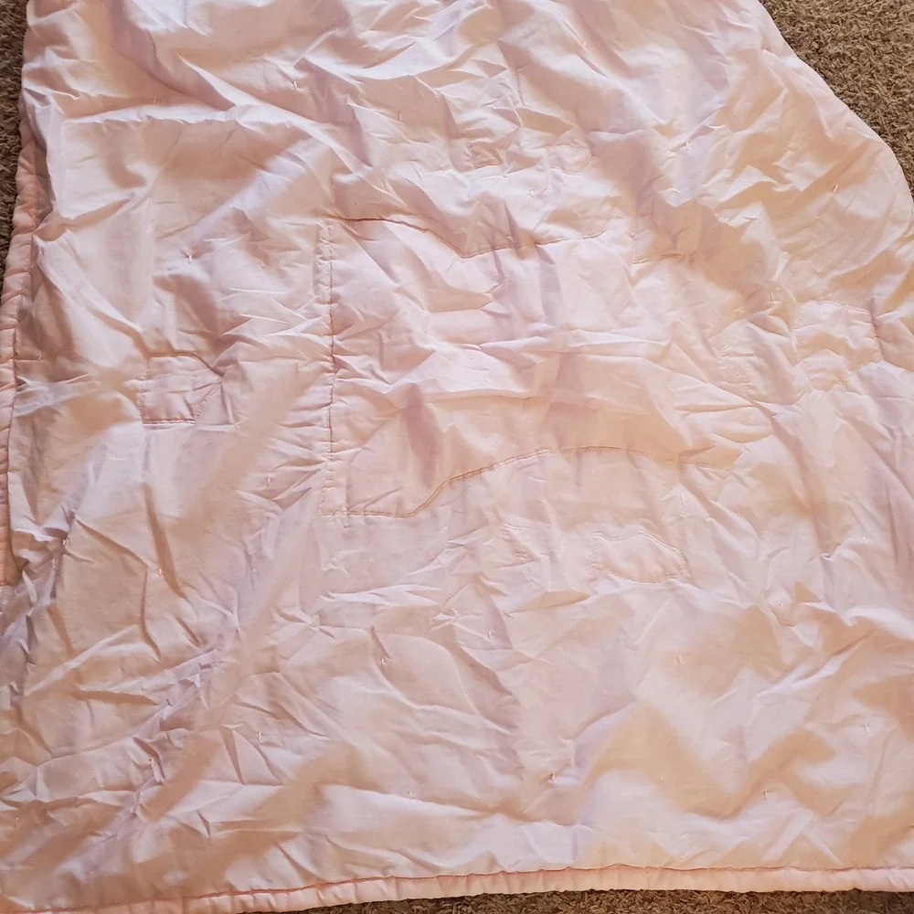 Homemade Cabbage Patch Kids‎ Babies Blanket Quilt 1983 Dance Leg Warmers Pink